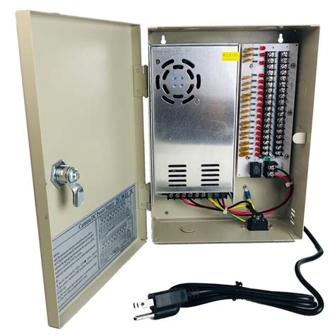 installing a power distribution box for cctv cameras|cctv power box replacement.